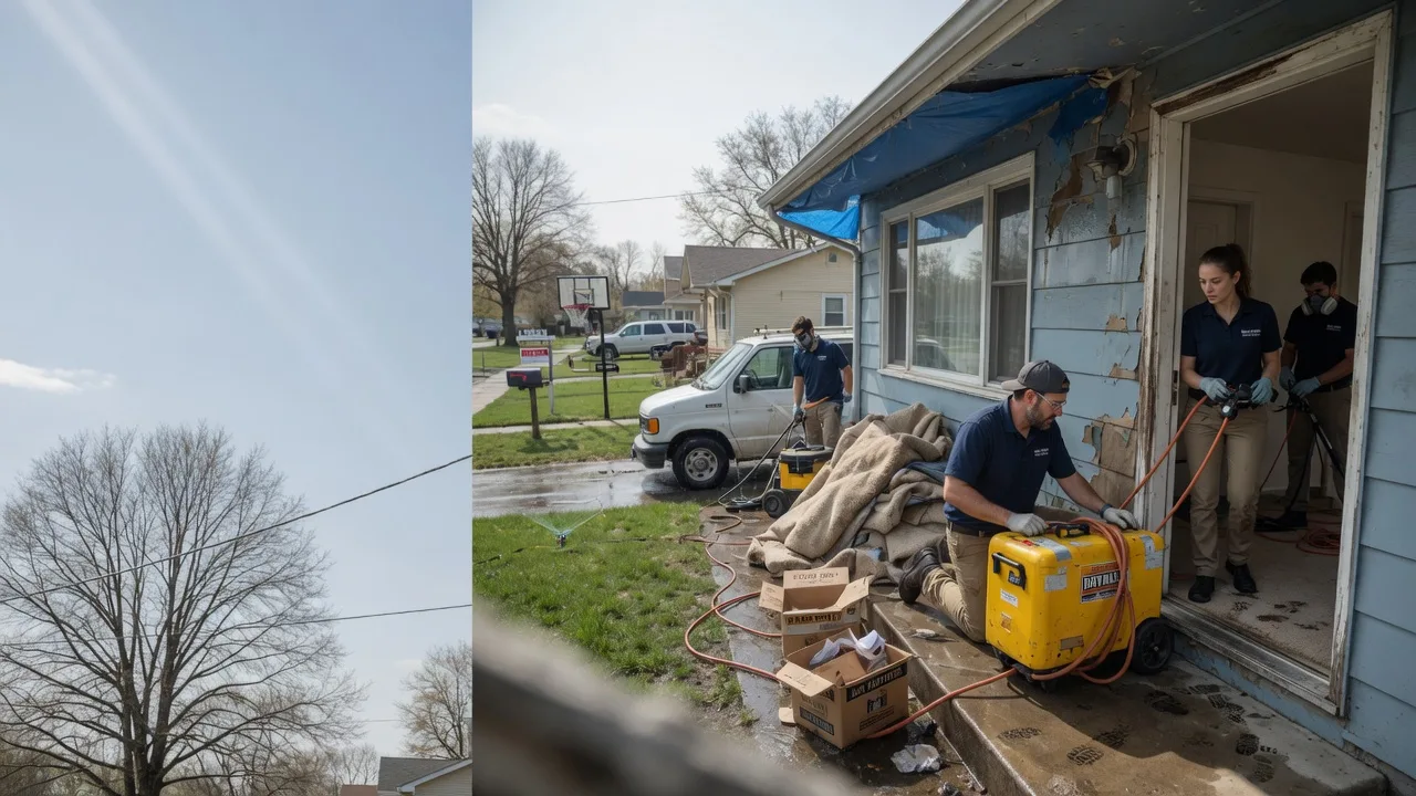 Basement Flood Cleanup in White Deer, TX near me